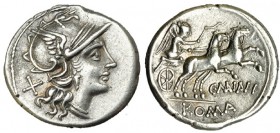 MAIANIA. Denario. Roma (153 a.C.). FFC-832. SB-1. MBC+.