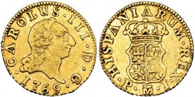 1/2 escudo. 1769. Madrid. PJ. VI-1050. MBC.