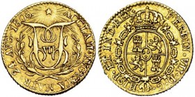 Medalla de proclamación. 1808. Madrid. Circuló como 1/2 escudo. AU 14mm. VI-1221. H-4 vte. EBC-/MBC+.