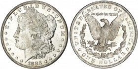 ESTADOS UNIDOS DE AMÉRICA. Dólar. 1883. CC. KM-110. SC. Escasa.