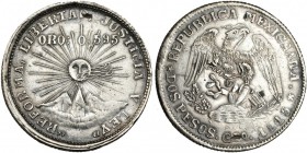 MÉXICO. Dos pesos. 1915. Guerrero. KM-644. Hojita. MBC+.