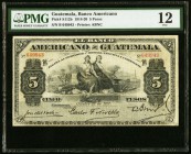 Guatemala Banco Americano de Guatemala 22.10.1917 Pick S112b PMG Fine 12. Repaired.

HID09801242017