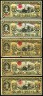 Mexico Banco Nacional de Mexico 10 Pesos M299ab; M299ae; M299bd; M299t; M299u Fine-Very Fine. Branch notes with different signature/date combinations....