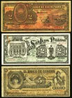 Mexico Group of 3 M482; M493; M507b Very Fine or better. This lot includes a signed/issued 5 Pesos from Banco De Sonora.

HID09801242017