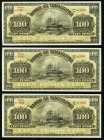 Mexico Banco de Tamaulipas 100 Pesos ND (1902-14) Pick S433r2, Three Remainders Choice Crisp Uncirculated. 

HID09801242017