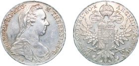 Austria ¨1780¨ 1 Thaler - Maria Theresia (Restrike) Silver (.833) 28.13g UNC KM T1 Y 55 Gigante 2