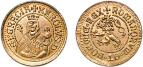 Austria ND Goldgulden - Charles IV (Ponderales) 53.21g UNC