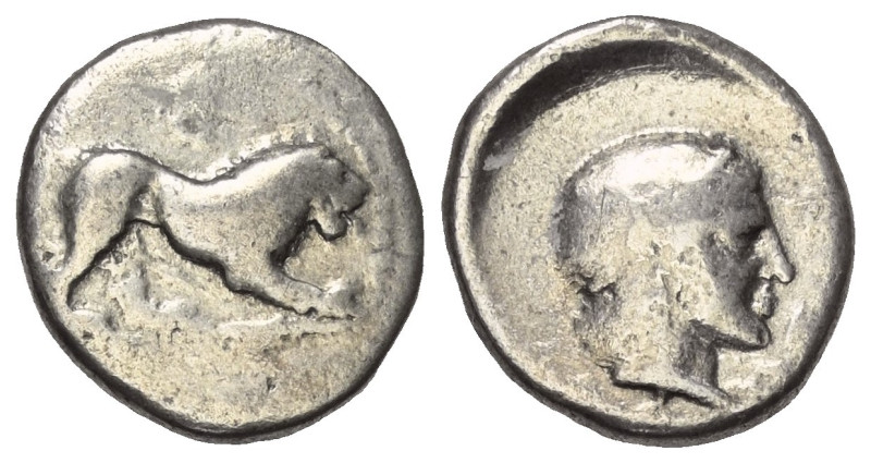 Lukanien. Velia.

 Stater oder Didrachme (Silber). Ca. 465 - 440 v. Chr.
Vs: ...