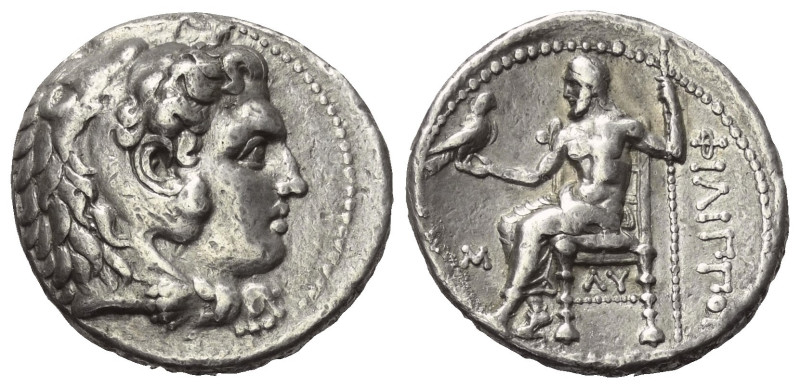 Königreich Makedonien. Philippos III. Arrhidaios (323 - 317 v. Chr.).

 Tetrad...