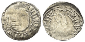 Walachei - Fürstentum. Vladislav I. (1364 - 1377).

 Ducat (Silber).
Typ III.

Vs: + M(oneta) LADIZLAI WAIWODE. Gespaltenes Wappenschild.
Rs: TR...