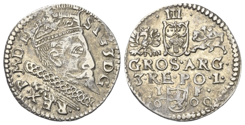 Polen. Königreich. Sigismund III. Wasa (1587 - 1632).

 Dreigröscher (Silber)....