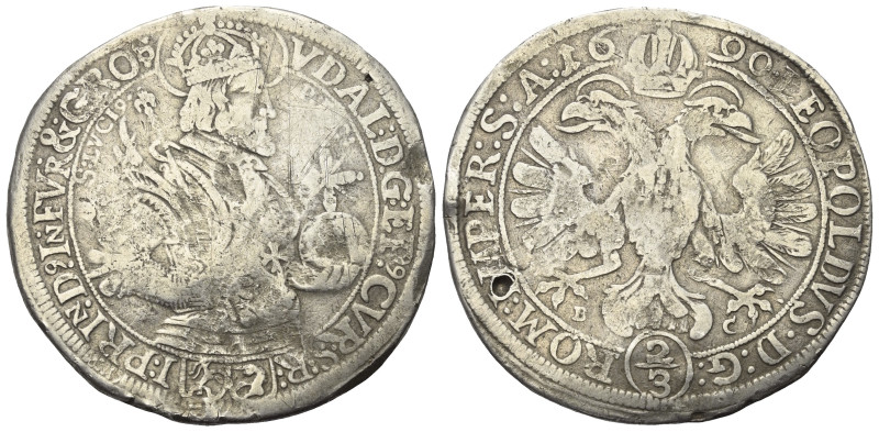 Schweiz. Graubünden, Chur - Bistum. Ulrich VI. von Mont (1661 - 1692).

 2/3 T...