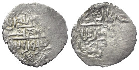 Eretniden. 'Ali Beg (767 - 782 H. / 1366 - 1380).

 1/2 Dirhem = Akce (Silber). Ohne Jahr. Ohne Ort.
Vs: Shahada zwischen Knoten.
Rs: Name und Tit...