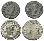 Römische Münzen - Lots. Kaiserzeit.


Lot (2 Stück, Bronze): Antoniniane des Aurelianus (270 - 275 n. Chr.).

Ein Stück mit Silbersud, sehr schön...