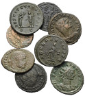 Römische Münzen - Lots. Kaiserzeit.


Lot (8 Stück, Bronze): Antoniniane und Folles.
Unter anderem: Aurelianus (270 - 275 n. Chr.), Probus (276 - ...