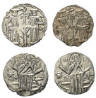 Mittelalter - Lots.


Bulgarien, Zarenreich.
Ivan Alexander (1331 - 1371).

Lot (4 Stück): Groschen (Silber), ohne Jahr, Trnovo.
Vs: Zar Ivan A...