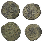 Mittelalter - Lots.


Kilikisches Armenien.
Levon V. von Lusignan (1374 - 1375).

Lot (4 Stück, Kupfer): Pogh.

Zeno 239538.
Schön - sehr sch...