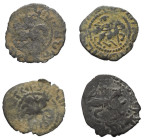 Mittelalter - Lots.


Kilikisches Armenien.
Gosdantin IV. (1362 - 1373) und post-Roupen.

Lot (4 Stück, Kupfer): Pogh.

Zeno 25469 und 117696....