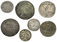 Deutschland - Lots.


Gemischt.
Habsburger bis 1806 und Deutschland vor 1871.

Lot (7 Stück, Silber): verschiedene Kleinnominale 1652 - 1691, da...