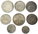 Österreich - Lots.


Habsburger bis Republik Österreich. Ab Leopold I. (1658 - 1705).
Ungarn.

Lot (8 Stück, Silber): verschiedene Nominale 1695...