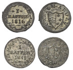 Europa - Lots.


Schweiz. Aargau.

Lot (2 Stück, Billon): 1 Rappen 1811 und 1816.

HMZ 27c und d.
Vorzüglich und besser.

Verkauft wie beseh...