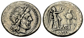 Cn. Baebius Tamphilus AR Victoriatus, c. 194-190 BC