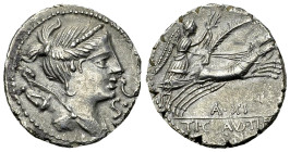 T. Claudius Nero AR Denarius, 79 BC