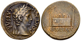 Augustus AE As, Lugdunum