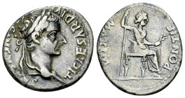 Tiberius AR Denarius, Livia reverse