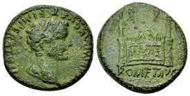 Tiberius AE Quadrans, Lugdunum