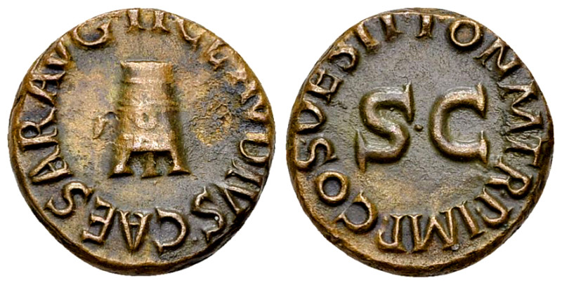 Claudius AE Quadrans 

Claudius (41-54 AD). AE Quadrans (16 mm, 3.83 g), Rome,...