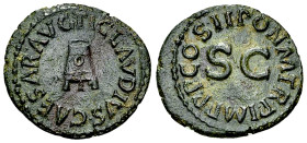 Claudius AE Quadrans