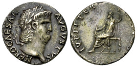 Nero AR Denarius, Jupiter reverse
