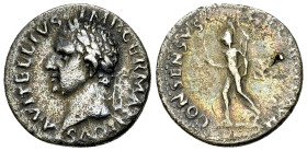 Vitellius AR Denarius, Mars reverse