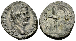 Septimius Severus AR Denarius, LEG XIIII GEM M V