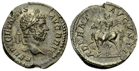 Geta AR Denarius, Adventus reverse