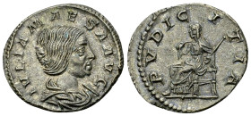 Iulia Maesa AR Denarius, Pudicitia reverse