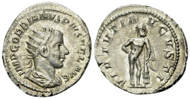 Gordianus III AR Antoninianus, Hercules reverse
