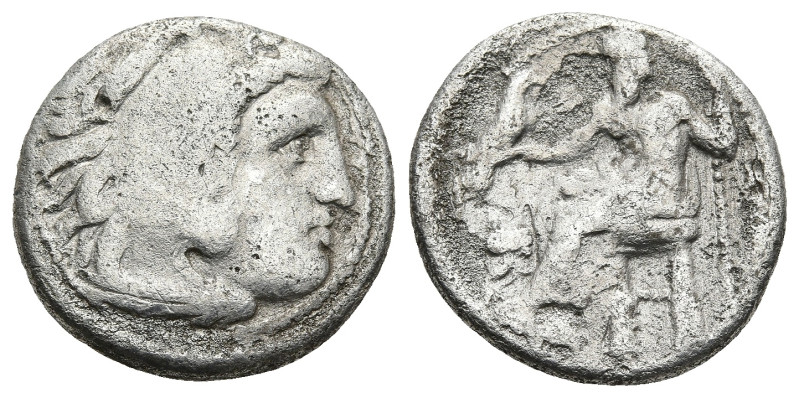 KINGS of MACEDON. Alexander III 'the Great' (336-323 BC)
AR Drachm (16,7mm 4g)
O...