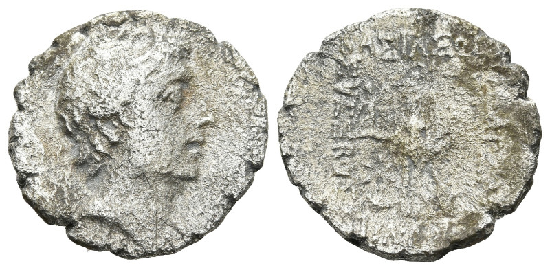 KINGS OF CAPPADOCIA. Ariobarzanes III Eusebes Philoromaios (52-42 BC)
AR Drachm ...