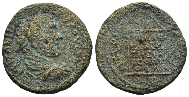 GALATIA. Ancyra. Caracalla (AD 198-217)
AE Bronze (23,9mm 7,3g)
Obv: Laureate,...