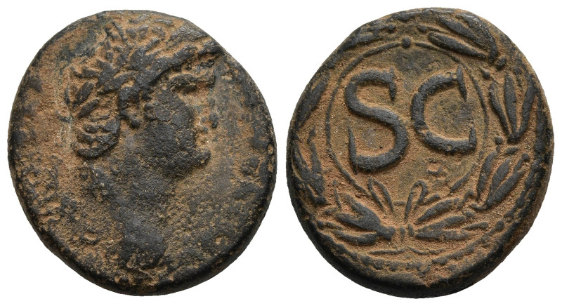 SELEUCIS and PIERIA, Antioch. Nero (AD 54-68)
AE Bronze (19,6mm 7,1g)
Obv: Lau...