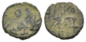 Roman Imperial coin
AE Bronze (11,2mm 0,8g))