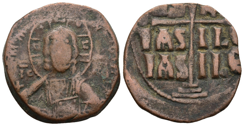 Anonymous attributed to Romanus III (1028-1034 AD). Constantinople.
AE Follis (...