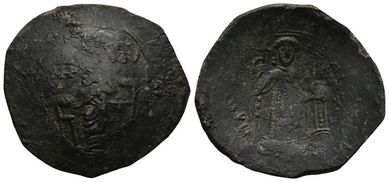 Manuel I Comnenus (1143-1180 AD). Constantinople
Trachy (30mm 5,3g)
Obv: The Vir...
