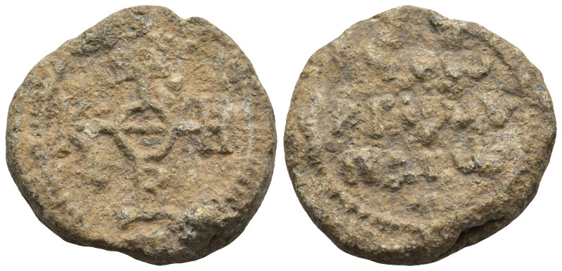Byzantine Lead Seal
(22g 27,7mm diameter)