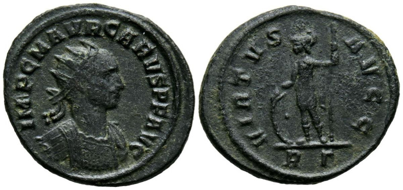 CARO. Antoniniano. (Ae. 4,06g/23mm). 282-283 d.C. Roma. (RIC 46). Anv: Busto rad...