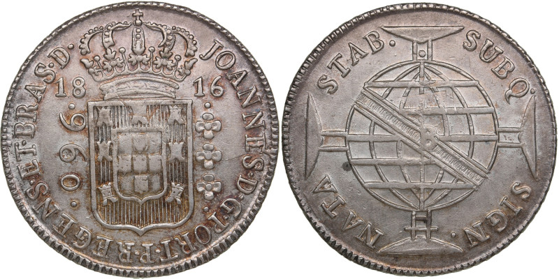 Brazil (Bahia) 960 Reis 1816 – João prince regent (1799-1816)
26.75g. AU/UNC. A ...