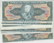 Brazil 2 Cruzeiros 1956 (20) Sequential #
UNC. Pick 157Ab. Sold as-is, no returns. 