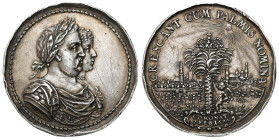 Polish Medals 17th-20th centuries
POLSKA / POLAND / POLEN / POLOGNE / POLSKO

Jan III Sobieski. Medal on the occasion of the coronation of the roya...